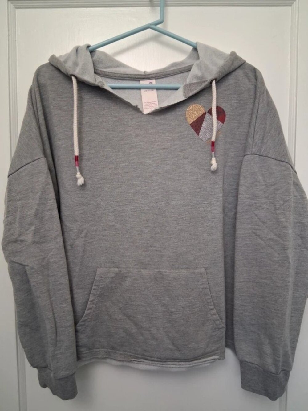 Women's Secret Treasures Gray Hoodie Sweatshirt